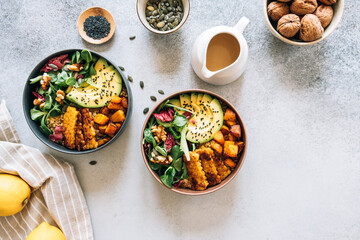 Quinoa bowl with veggies