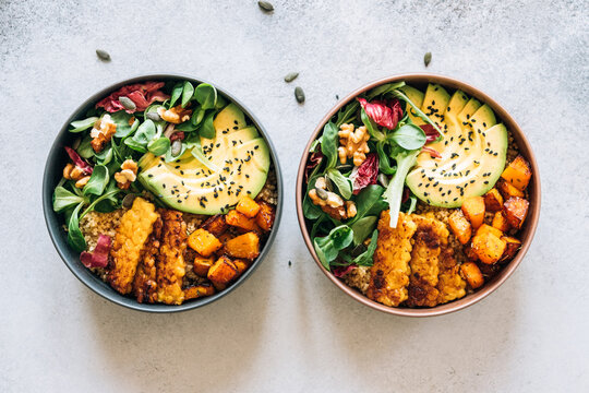 Quinoa bowl with veggies