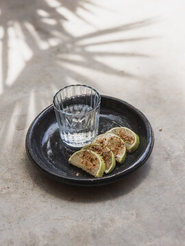Shot of tequila