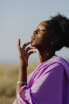 African woman Portrait