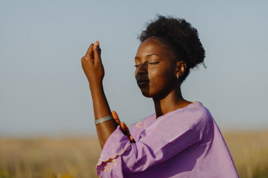 African woman Portrait