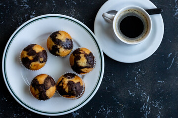 cookies magdalenas con membrillo y cafe!!!