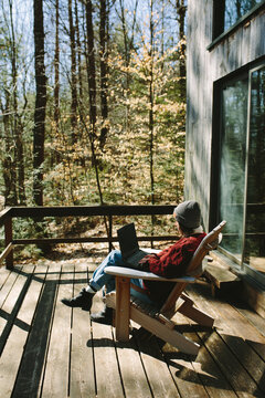 Working Remote at the Cabin