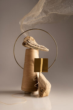 Golden Thread Nature Still Life Set
