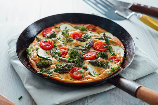 Food: Vegetable Fritatta