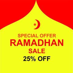 Special Offer Ramadhan Sale 25% Off Promotion