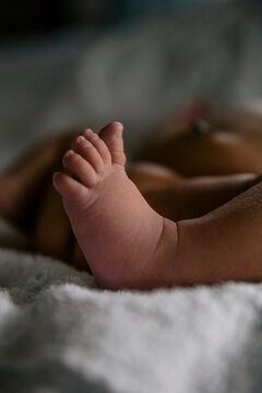 Newborn Baby Toes