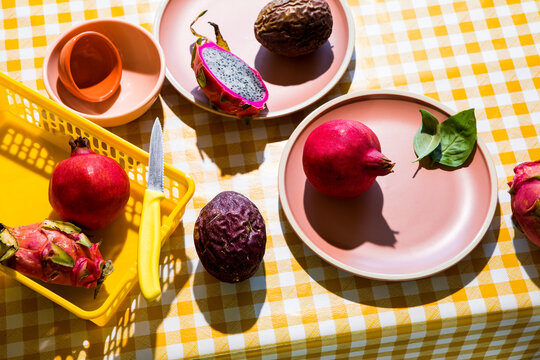 Exotic Fruit bright colors