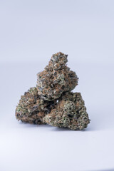 Cannabis Flower Macro - Strain: Wedding Cake