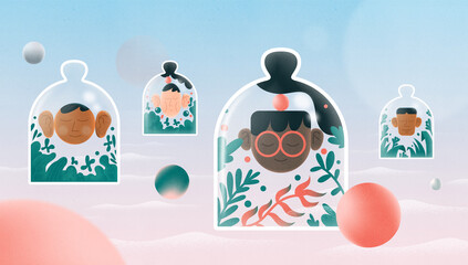 Mindfulness meditation and isolation.