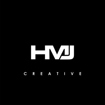 HMJ Letter Initial Logo Design Template Vector Illustration
