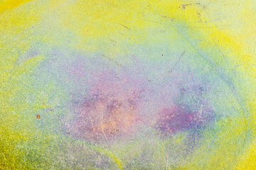 Abstract Iridescent Metal