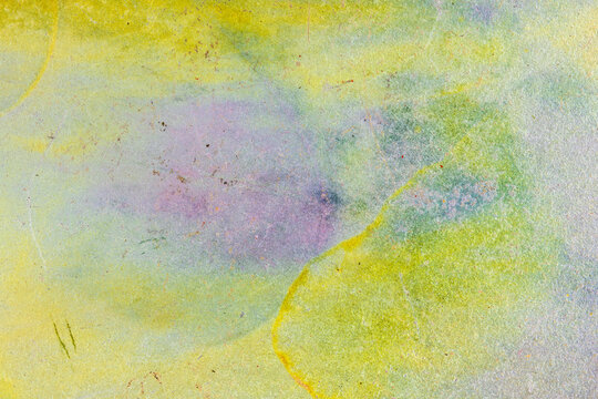 Abstract Iridescent Metal