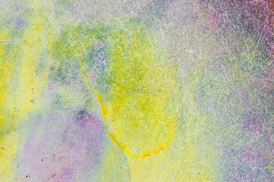Abstract Iridescent Metal