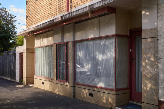 Vintage shop front