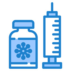 medical blue style icon