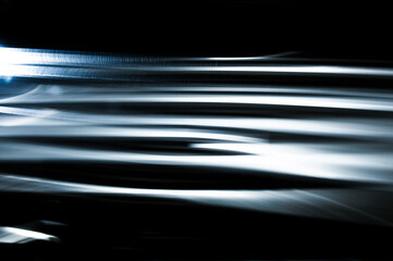 Blurred abstract pattern of Metallic Tubes
