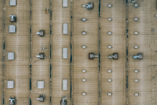 roof of the building from above
