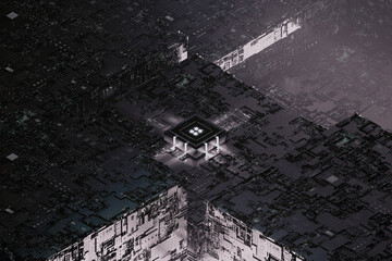 Digital motherboard chip