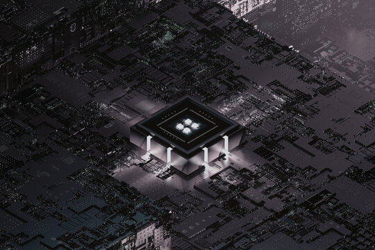 Digital motherboard chip