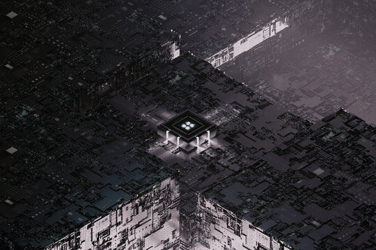 Digital motherboard chip