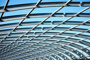 Architectural abstract bridge design