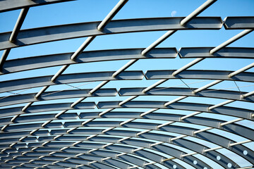 Architectural abstract bridge design