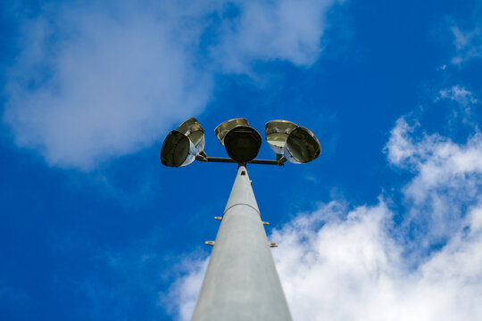 Flood Lights In The Sky