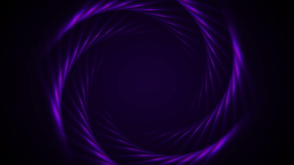 Ultraviolet retro neon laser hexagons abstract background
