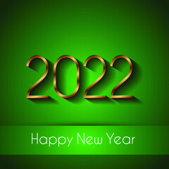 2022 Happy New Year background.