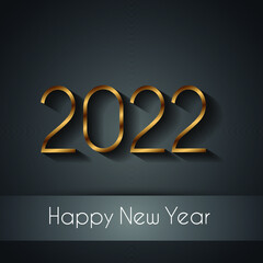 2022 Happy New Year background.