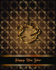 2022 Happy New Year background for your seasonal invitations, festive posters, greetings cards.
