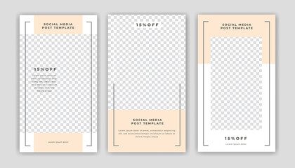 Unique Modern Editable Social Media banner template. Anyone can use this Easy Design Promotion web banner for social media. Modern elegant sales and discount promotions - Vector.