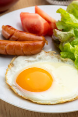 目玉焼き（朝ごはん）