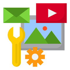 Optimize flat style icon