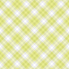 Yellow Chevron Plaid Tartan textured Seamless Pattern Design