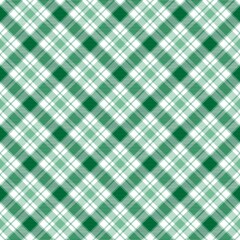 Green Chevron Plaid Tartan textured Seamless Pattern Design