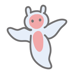 かわいいクリオネのイラスト