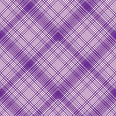 Purple Chevron Plaid Tartan textured Seamless Pattern Design