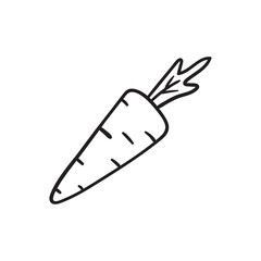 Vector carrot icon