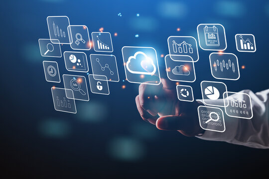 Concept of online business management on corporate networks. with Cloud Storage Technology
