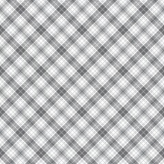 White Chevron Plaid Tartan textured Seamless Pattern Design