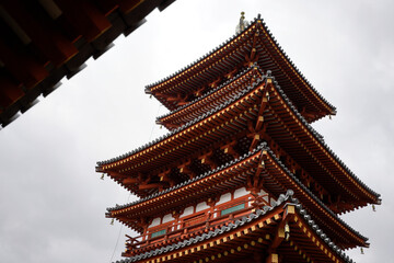 Naklejka premium Yakushiji Temple in Nara