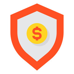 Shield flat icon