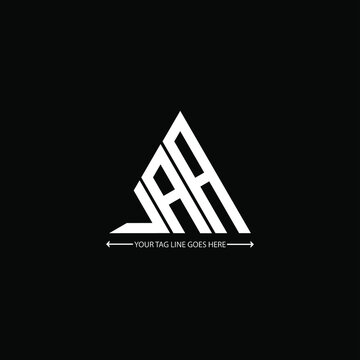 J A A letter logo creative design. J A A unique design