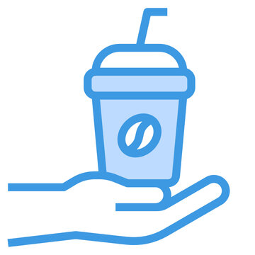 Freppe blue outline icon