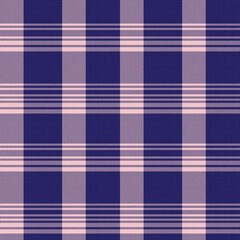 Pink Navy, Asymmetric Plaid textured Seamless Pattern