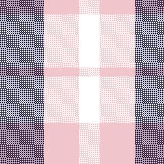 Pink Navy, Asymmetric Plaid textured Seamless Pattern