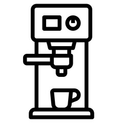 Espresso outline icon