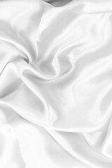 White fabric silk texture for background